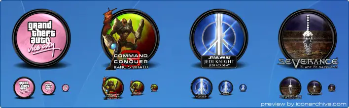 Mega Games Pack 18 Icons
