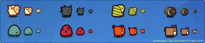 Zootetragonoides 2 Icons