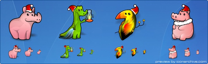 Jungle Bells Icons
