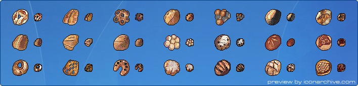 Icon Market Bread Icons