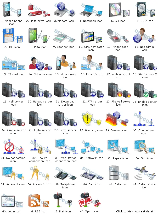 Full Icon Set