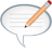 http://www.iconarchive.com/icons/dryicons/aesthetica-2/48/comment-edit-icon.png