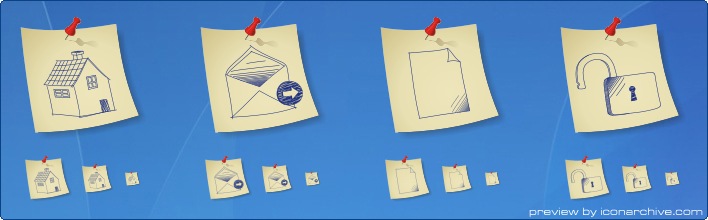 Sketchy Paper Icons