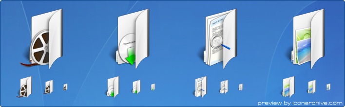 Longhorn Folders Icons