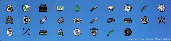 Auto Parts Icons