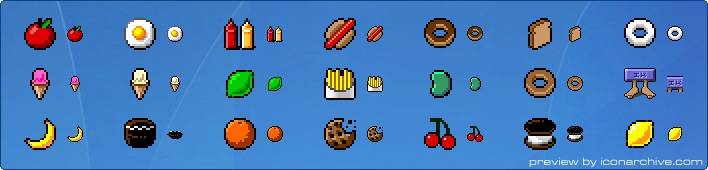 Bit Eat Icons