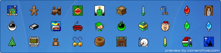 Ikthusian Xmas Icons