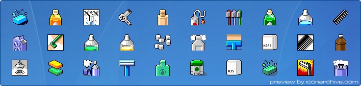 Squeaky Clean Icons