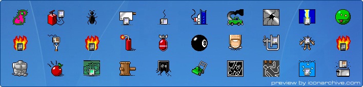 System Error Icons