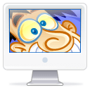 http://www.iconarchive.com/icons/fasticon/apples/128/imac-fun-icon.png