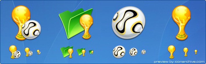 Comic World Cup Icons