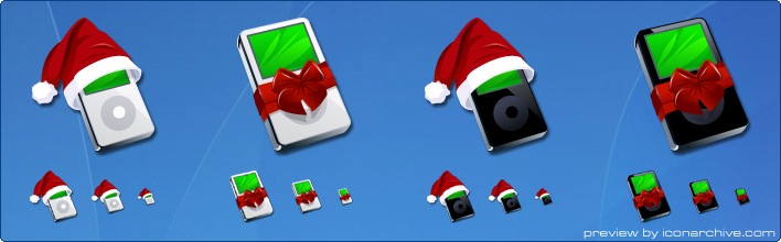 iPod Christmas Icons