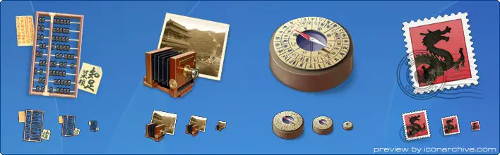 Samurai Applications Icons