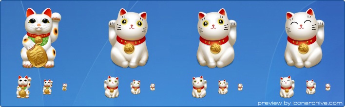 Maneki Neko Icons