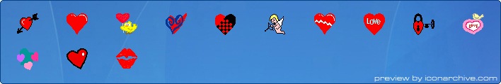 Hearts A Flutter Icons