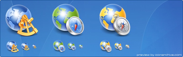 Globe Icons
