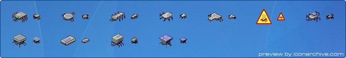 Nanotech Assemblers Icons
