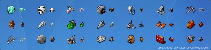 Star Wars 1 Icons
