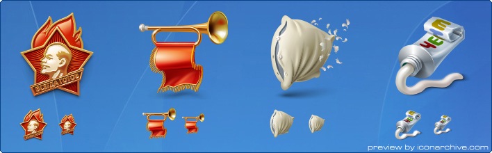 Pioneer Camp Icons