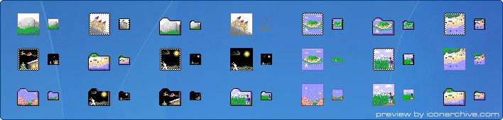Nature 5 Icons