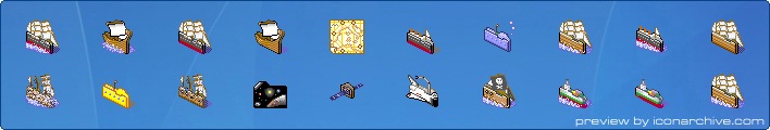 Geographical Discovery Icons