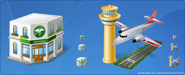 GIS/GPS/MAP Icons