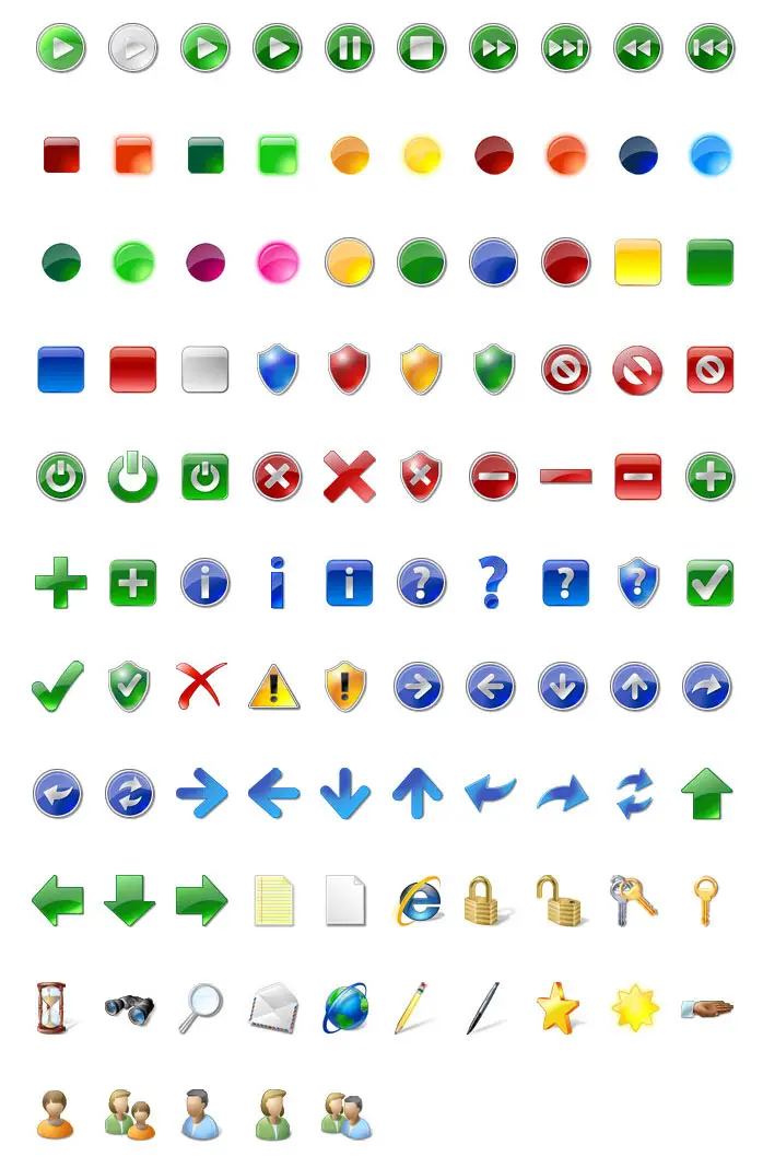 Full Icon Set