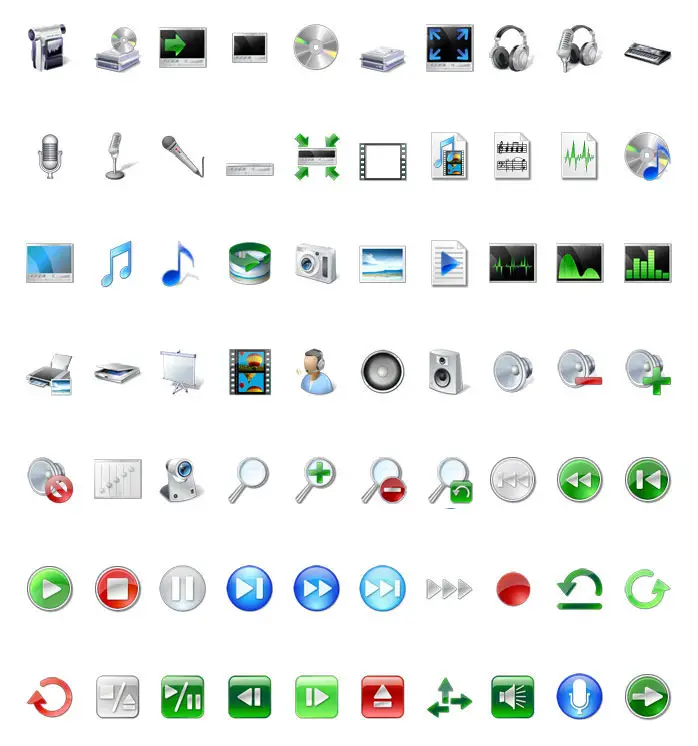 Full Icon Set