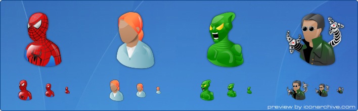 Spiderman Icons