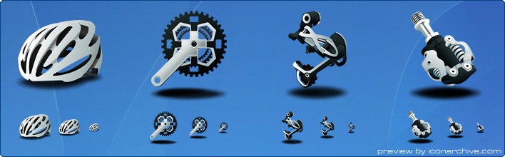 Mountain Bike Icons