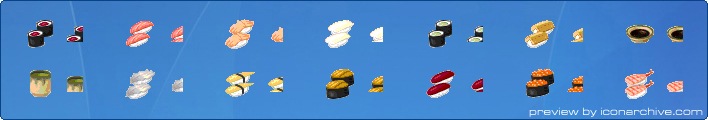 Sushi Icons