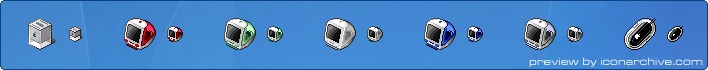 Cube And iMac Icons