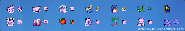 Albion Pig Icons