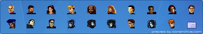 Star Trek TNG Icons