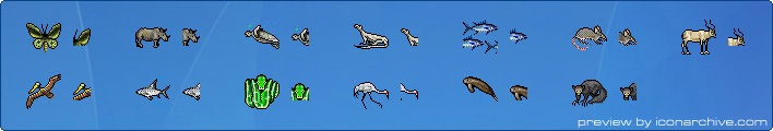 Endangered Species Icons
