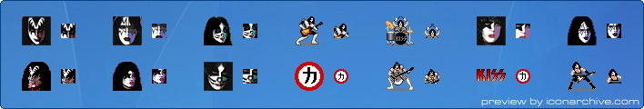 Kiss Icons