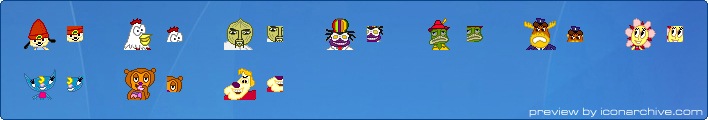 Parappa The Rappa Icons