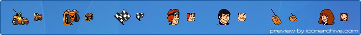 Speed Buggy Icons