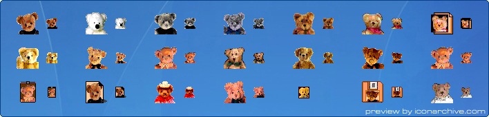 Teddy Bear Icons