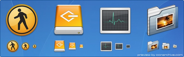 Aqua Candy Revolution Icons