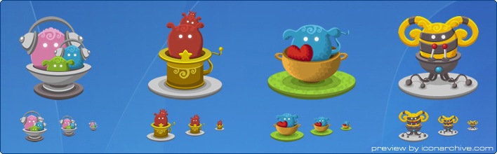 Basket Monsters 2 Icons
