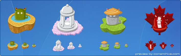 Basket Monsters Icons