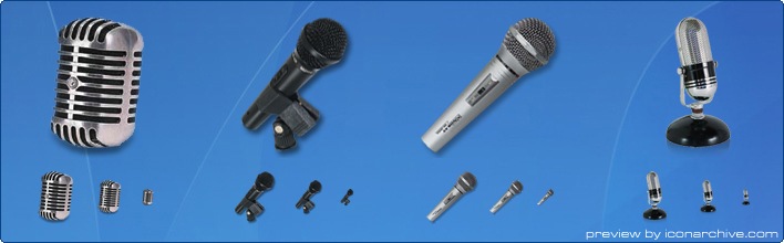Microphones Icons