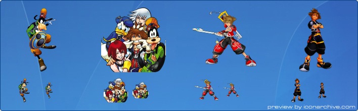 Kingdom Hearts Icons