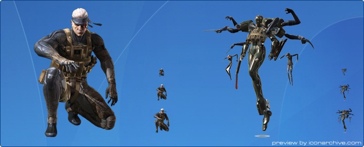 Metal Gear Solid 4 Icons