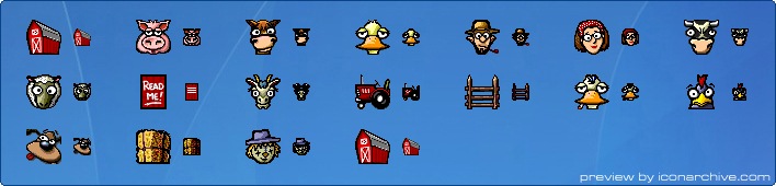 Farmer Dan Icons