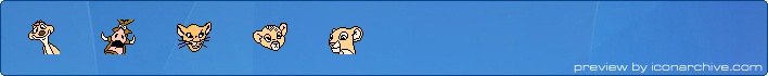 Lion King Icons