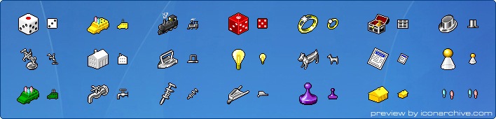 Hide's Board Game Icons