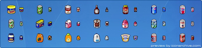 Hide's Grocery Icons