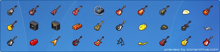 Hide's Guitar 2 Icons